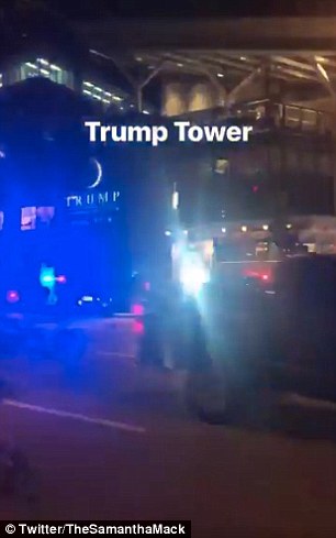 #Video Policía desaloja a más de mil personas en edificio de Trump - trumptowerint