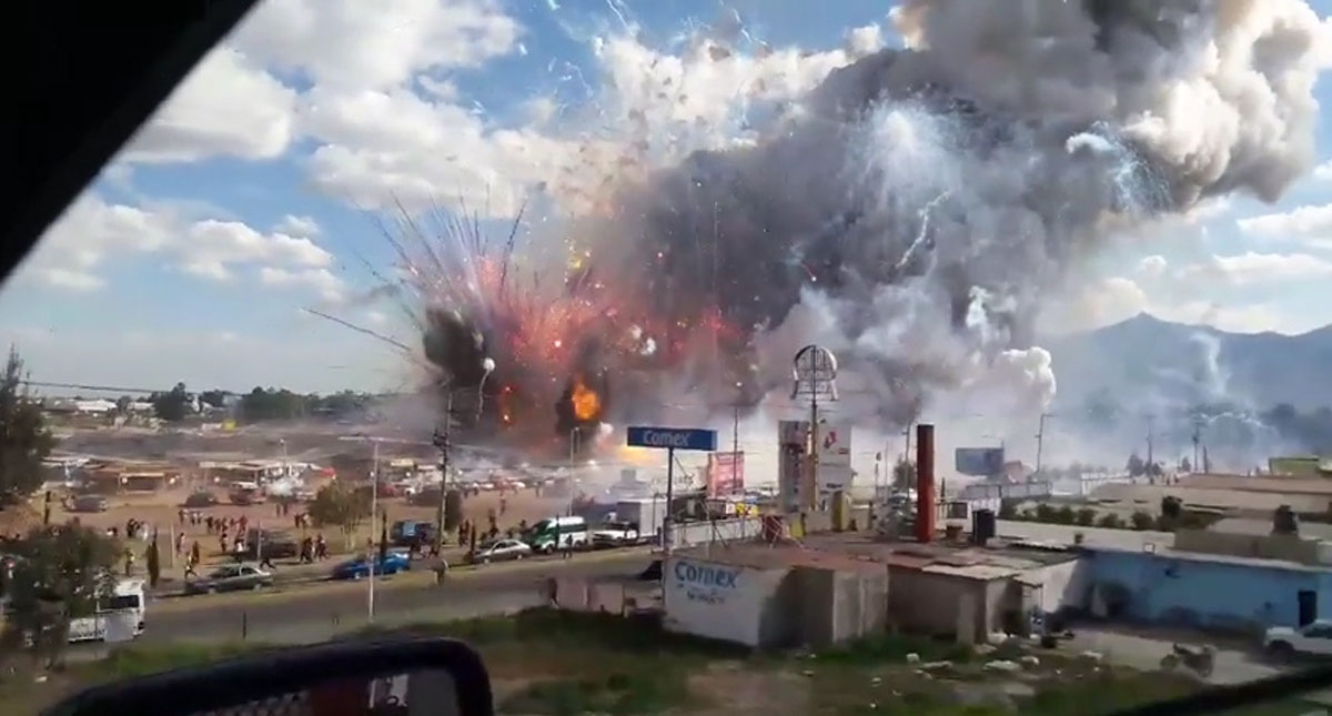 Explosiones por pirotecnia ocurren principalmente en talleres: informe