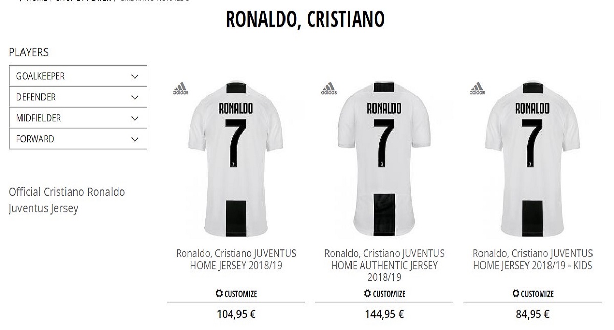 Colapsa tienda en línea de la Juventus tras contratación de Ronaldo - venta-en-linea-de-la-playera-de-cristiano-ronaldo-con-el-juventus