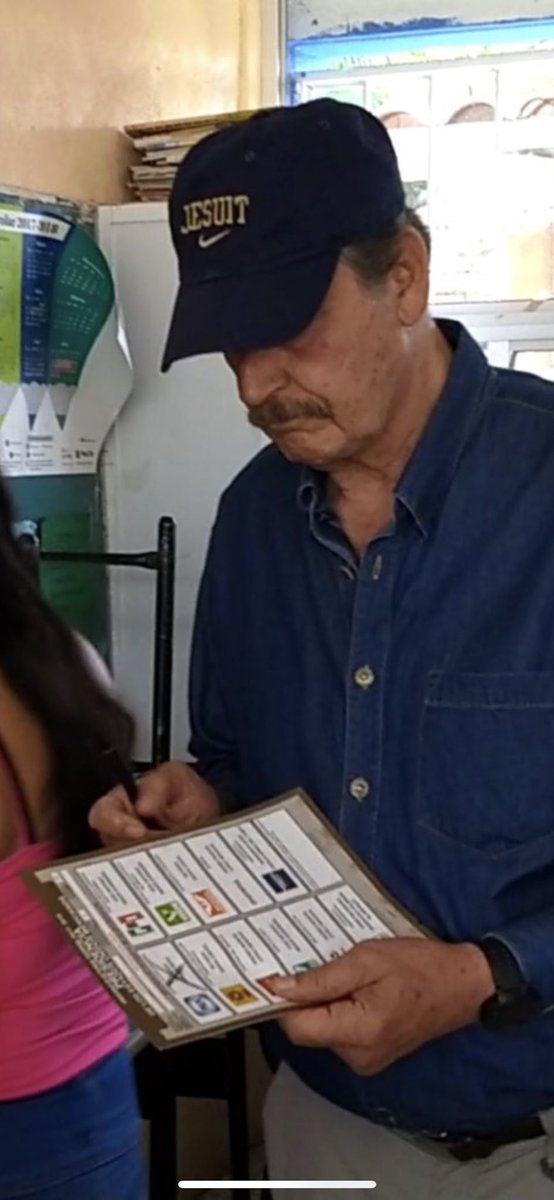 ¿Por quién votó Vicente Fox? - vicente-fox-voto-elecciones-2