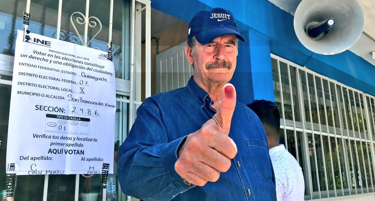 “Cuenten con mi pensión si eso sirve para que México vaya mejor”: Fox