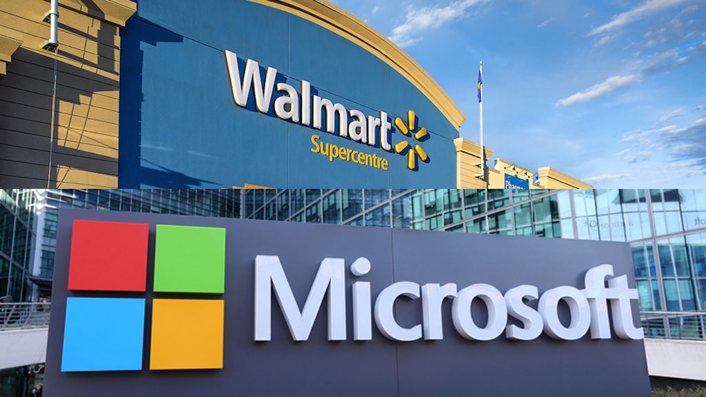 Walmart se alía con Microsoft para competir con Amazon