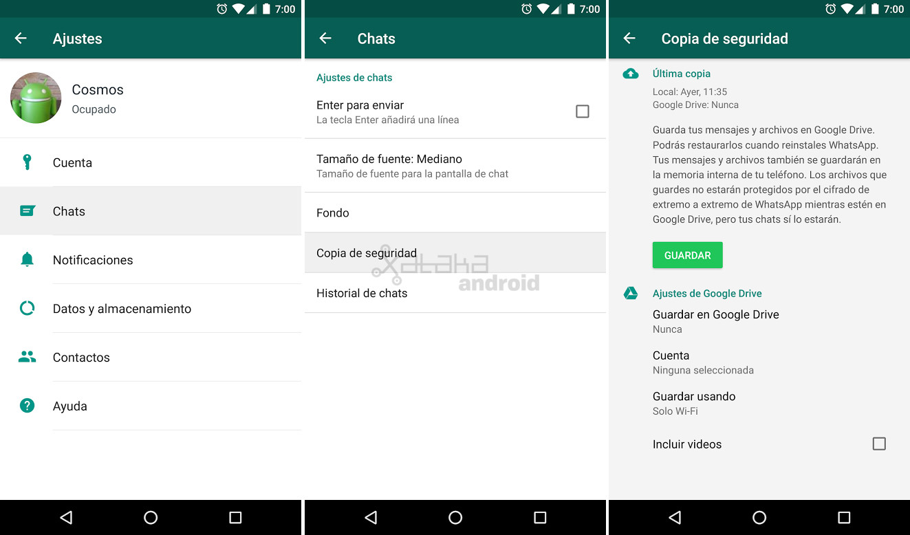 Fallo de WhatsApp consume todos los datos de los usuarios - whatsapp-copia-de-seguridad