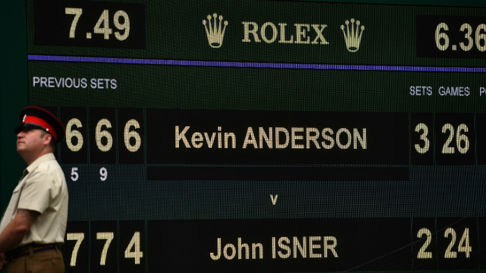 Kevin Anderson accede a final de Wimbledon tras más de 6 horas y media - wimbledon-anderson