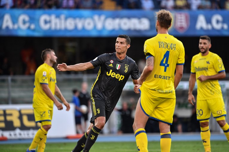 Juventus gana en debut de Cristiano Ronaldo en la Serie A - 000-18g329