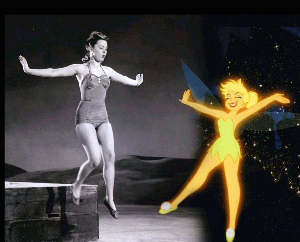 Fun facts de las películas de Disney - 2-campanita-y-margaret-kerry-disney