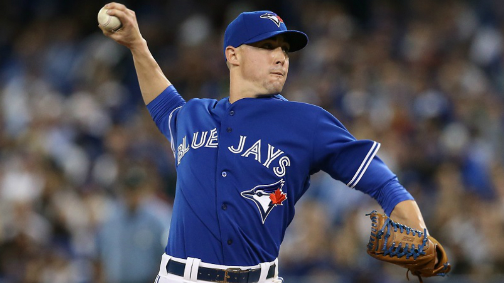 Pitcher de Blue Jays se lesionó al intentar cargar una maleta - aaron-sanchez-toronto-blue-jays-2