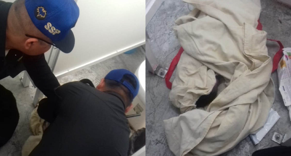 Abandonan a recién nacido en Metro Toreo - abandonan-a-recien-nacido-en-toreo