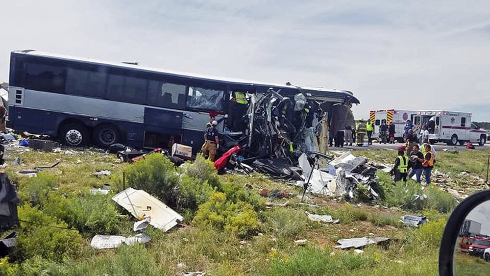 Choque deja al menos siete muertos en Nuevo México Choque deja al menos siete muertos en Nuevo México