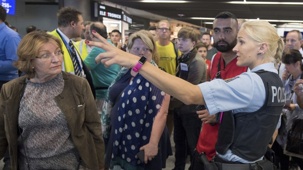 Evacuan terminal de aeropuerto de Frankfurt