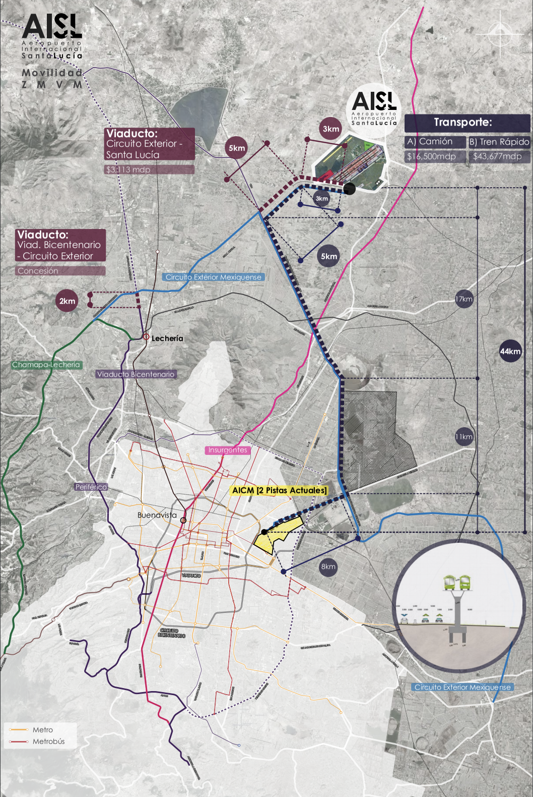 Proyecto de aeropuerto en Santa Lucía no contempla cifra de pasajeros - aeropuerto-santa-lucia-4