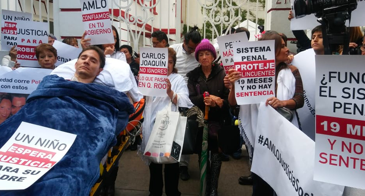 Víctima de golpiza que lo dejó cuadrapléjico exige justicia a AMLO Víctima de golpiza que lo dejó cuadrapléjico exige justicia a AMLO