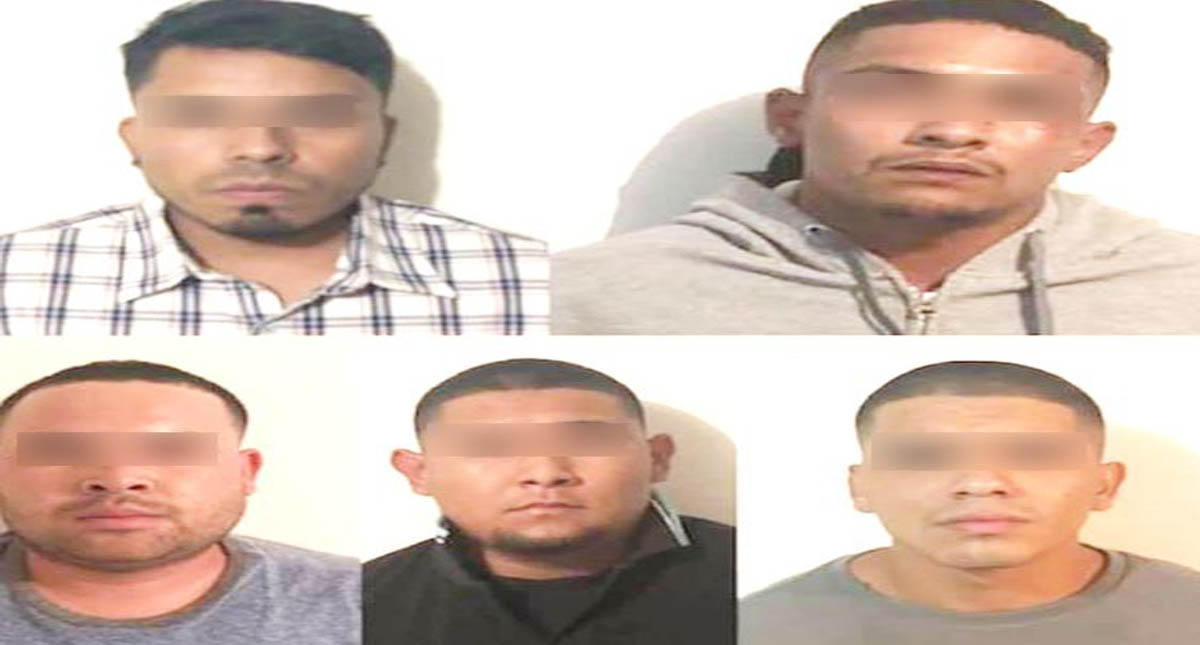 Aseguran a líder y cómplices de grupo criminal de San Luis Potosí