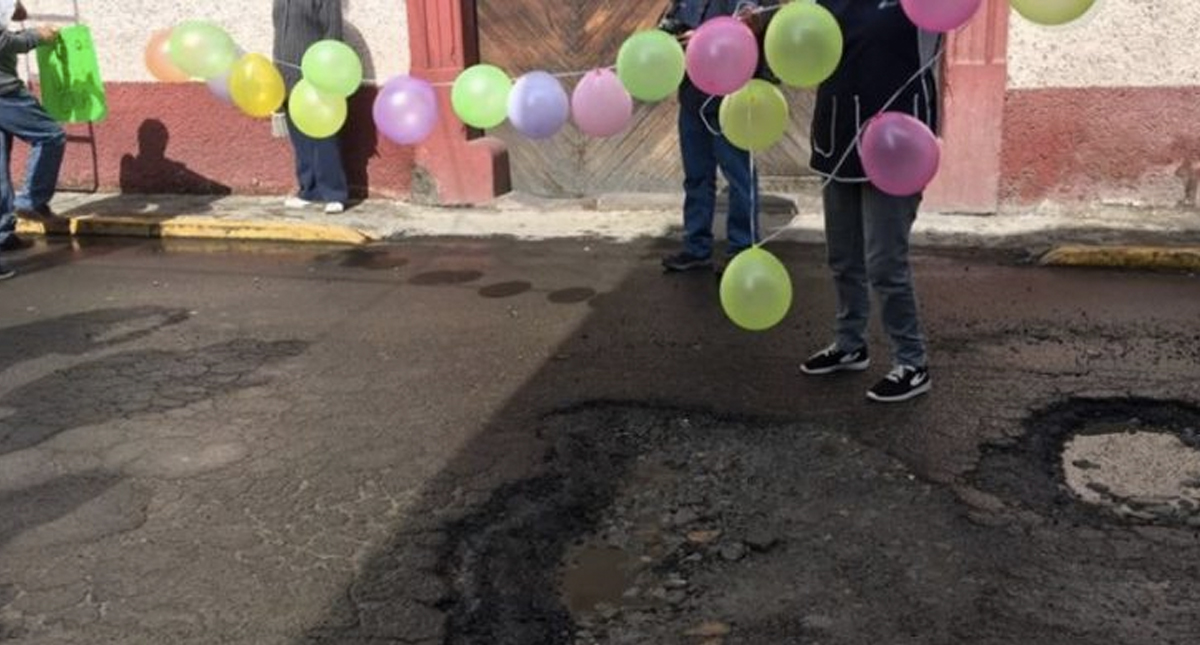 #Video Celebran el cumpleaños de bache en Toluca