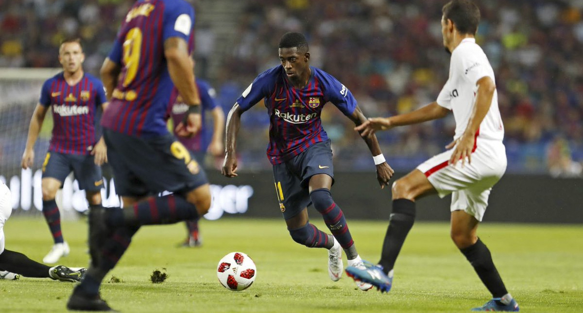Facebook transmitirá partidos de La Liga de España en Asia del Sur - barcelona-dembele-la-liga