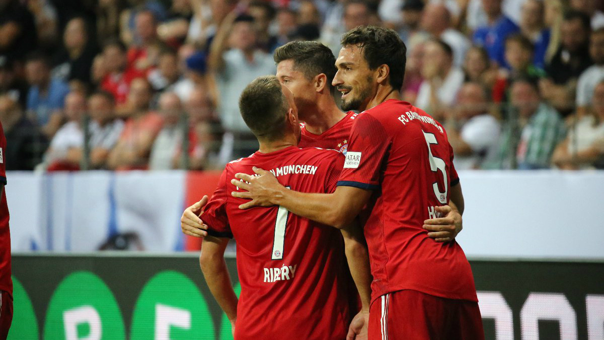 El Bayern golea al Frankfurt y gana la Supercopa de Alemania