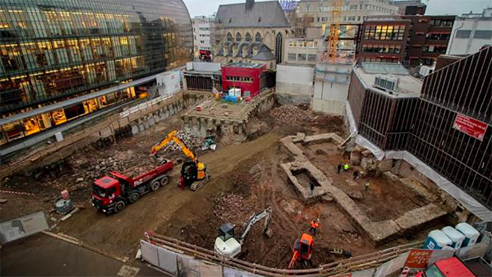 Descubren en Alemania biblioteca pública de hace dos mil años