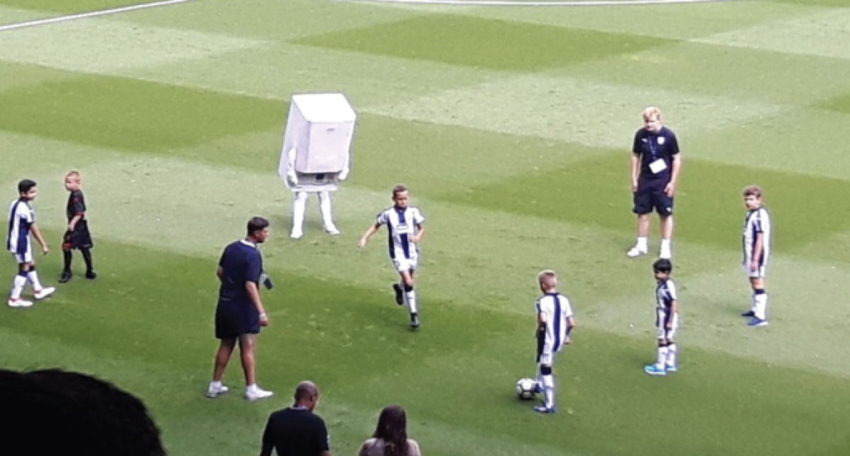 ‘Boiler-man’, la nueva mascota del West Bromwich Albion