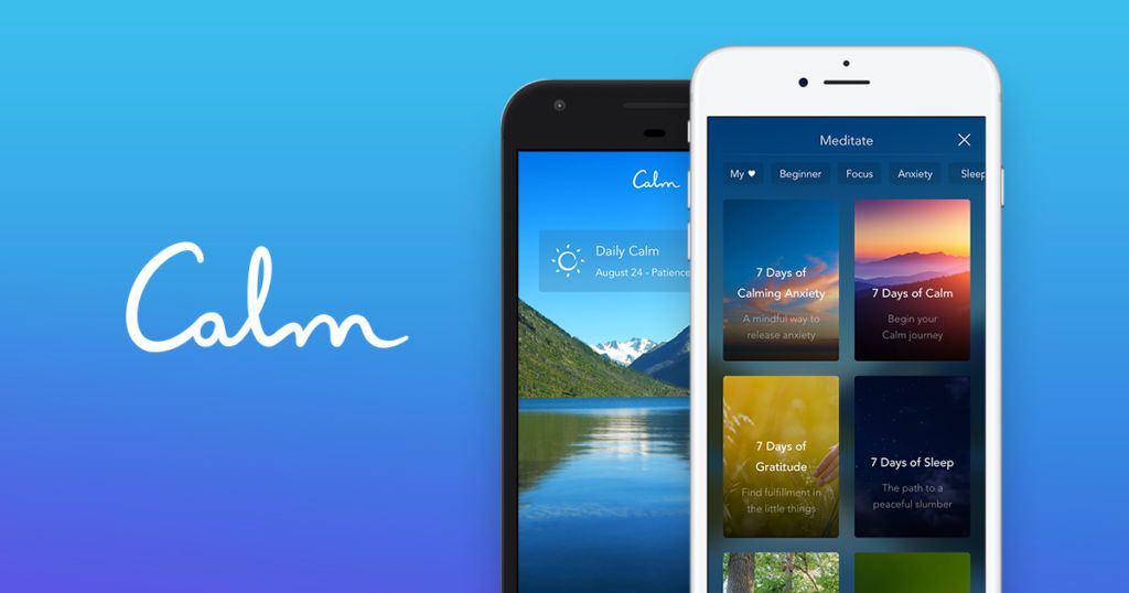 Las mejores apps de ejercicio - calm