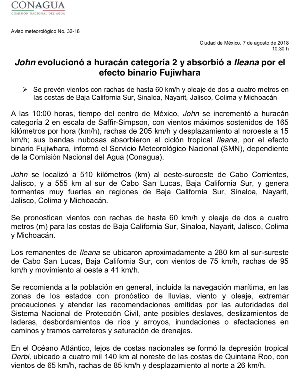 Huracán John alcanza categoría 2 - captura-de-pantalla-2018-08-07-a-las-112926