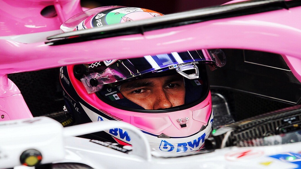 Checo Pérez, quinto lugar en GP de Bélgica Checo Pérez, quinto lugar en GP de Bélgica