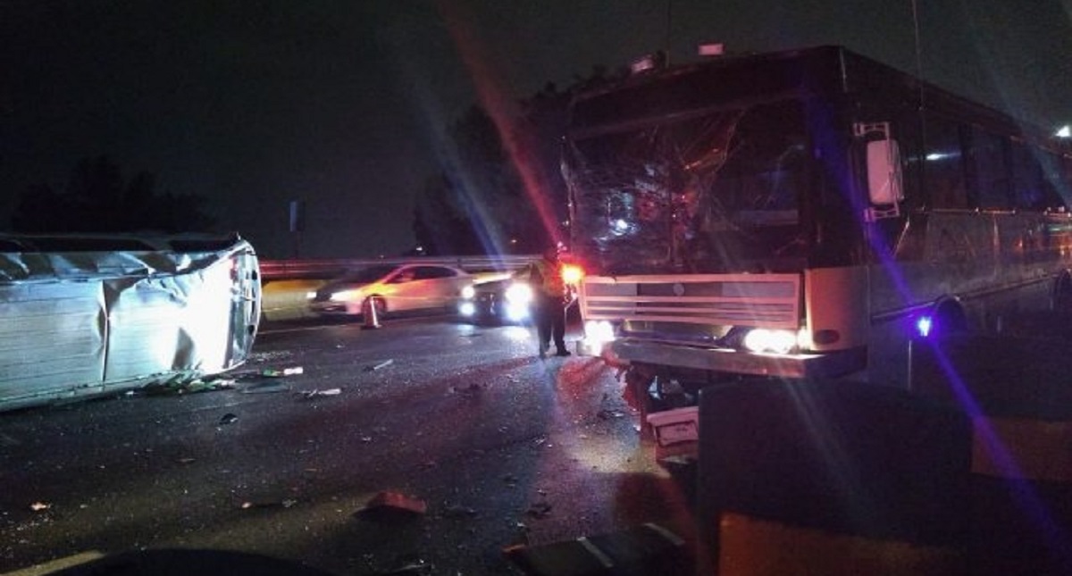 #Video Choque sobre la México-Pachuca deja una mujer muerta