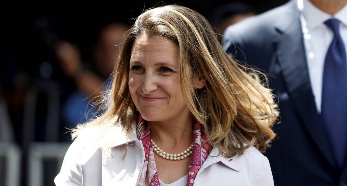 Ministros de Canadá y EE.UU. revisarán avances del TLCAN el jueves