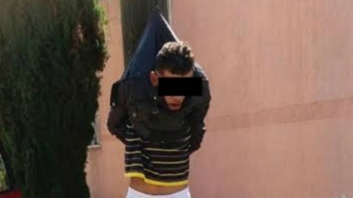 Cuelgan a hombre en Aguascalientes por intento de robo