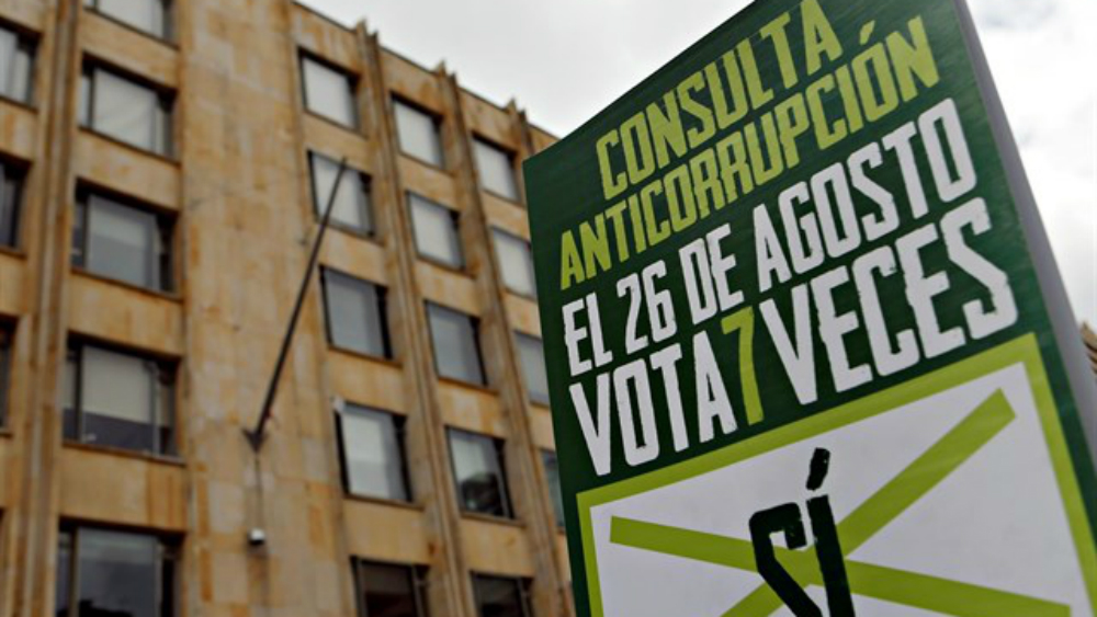 Este domingo Colombia llevará a cabo Consulta Popular Anticorrupción