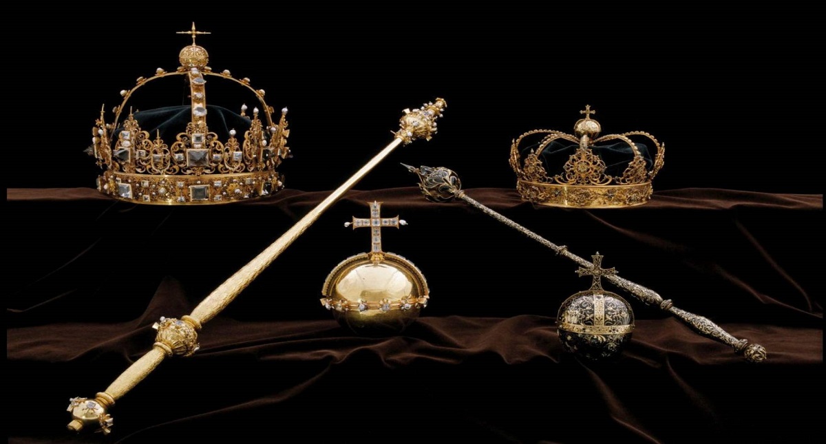 Roban coronas de reyes suecos del Siglo XVII
