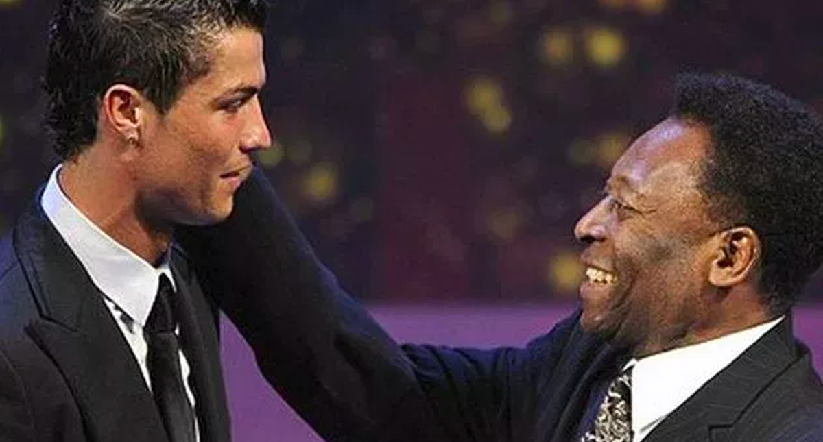 Pelé “felicita” a Cristiano Ronaldo por su debut con la Juventus