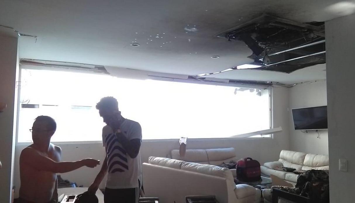 Se incendia departamento de portero de los Tiburones Rojos - departamento-pedro-gallese