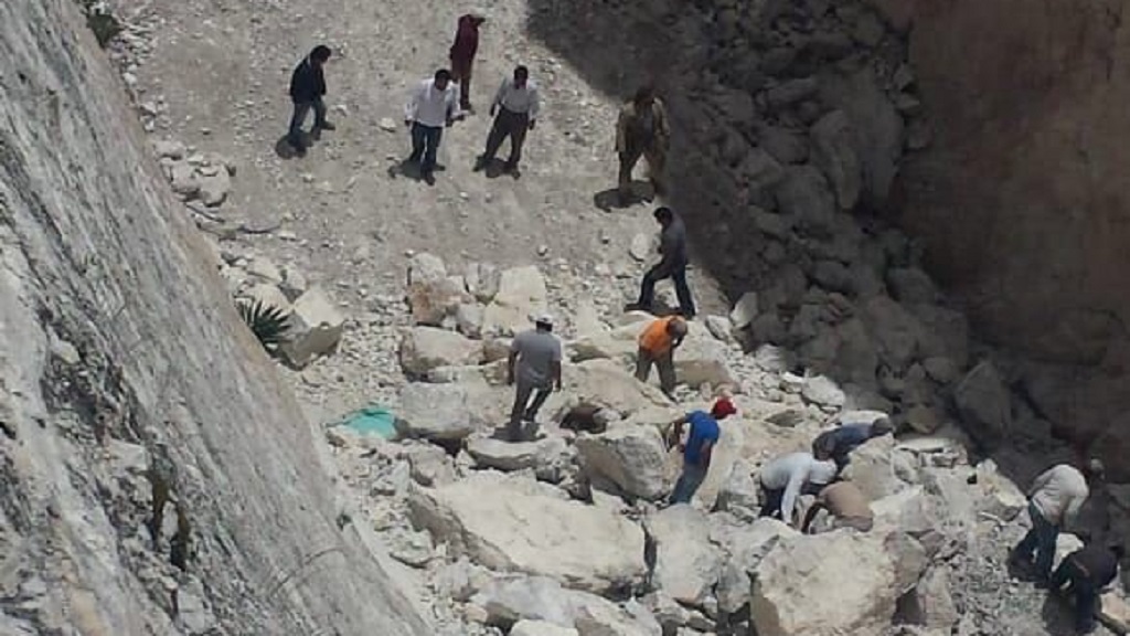 Confirman cuatro muertos por derrumbe de mina en Hidalgo - derrumbe-mina-hidalgo