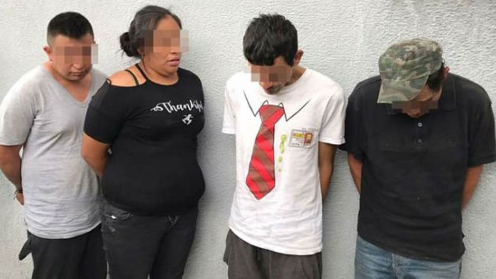 Caen cuatro con más de 100 kilogramos de mariguana en Tepito
