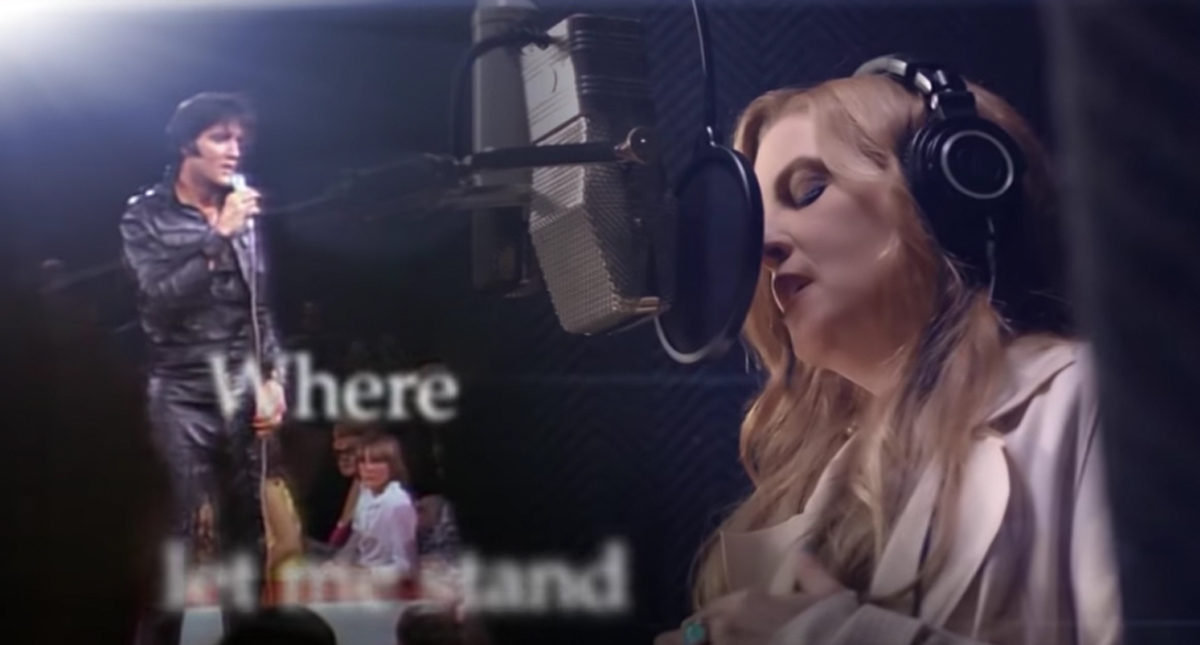 Lanzan dueto de Elvis Presley y su hija Lisa Marie