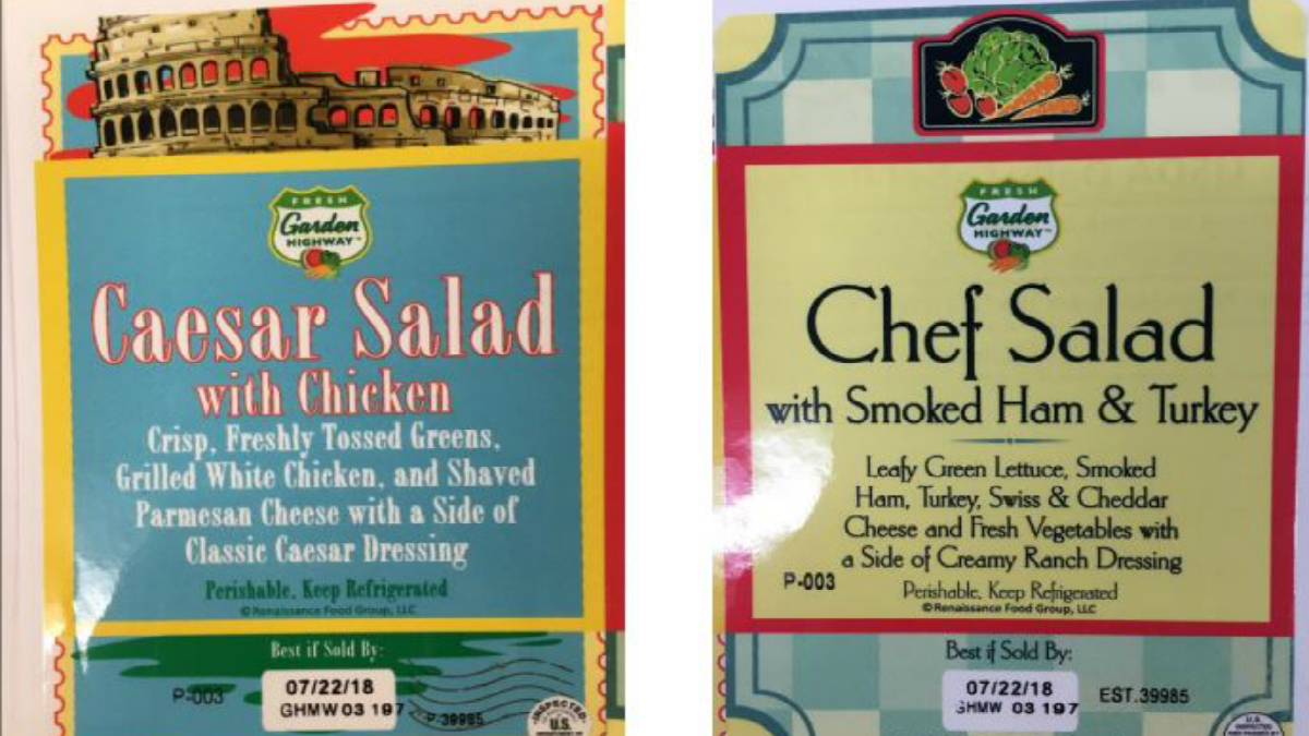 Alertan en EE.UU. por hallazgo de bacteria en ensaladas y wraps
