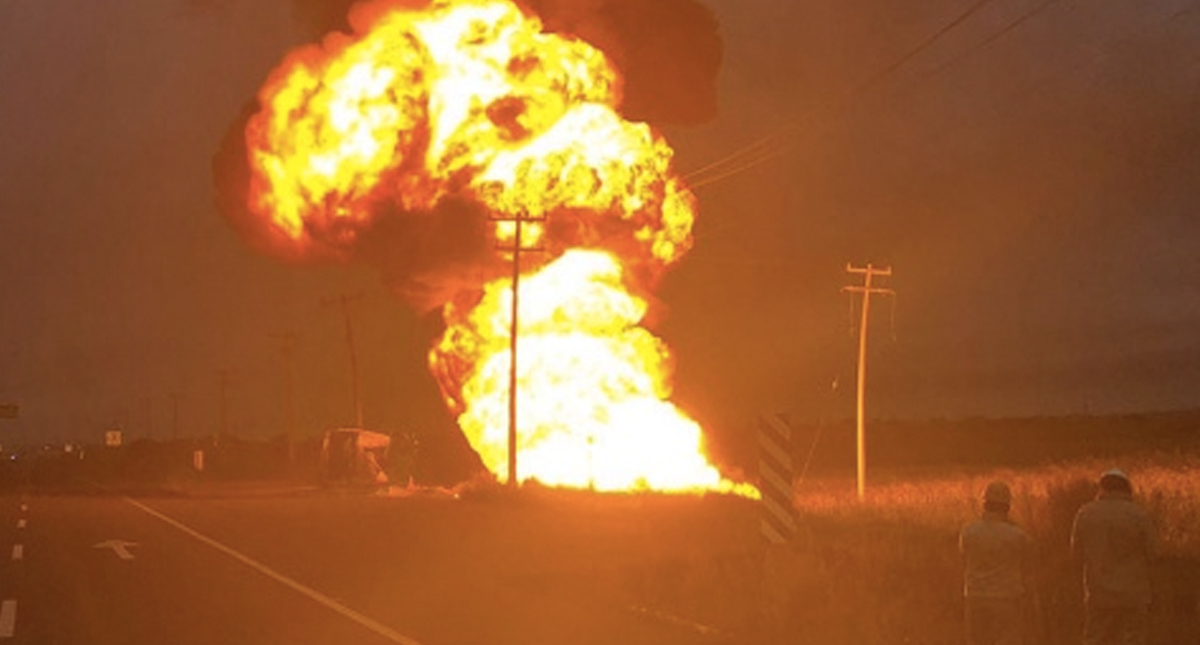 Explosión en toma clandestina en Hidalgo