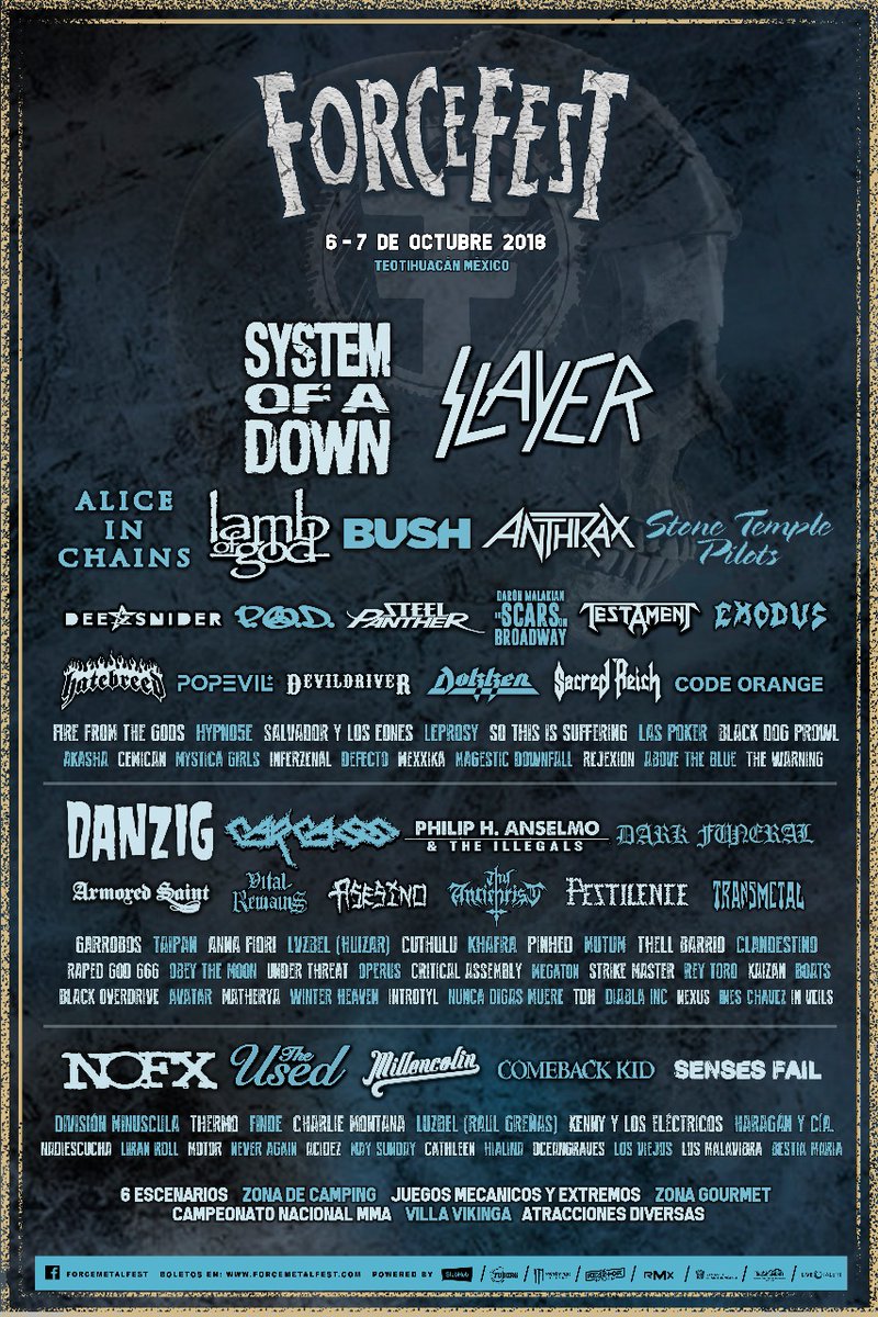 Rob Zombie se suma a la alineación del Force Fest - force-fest