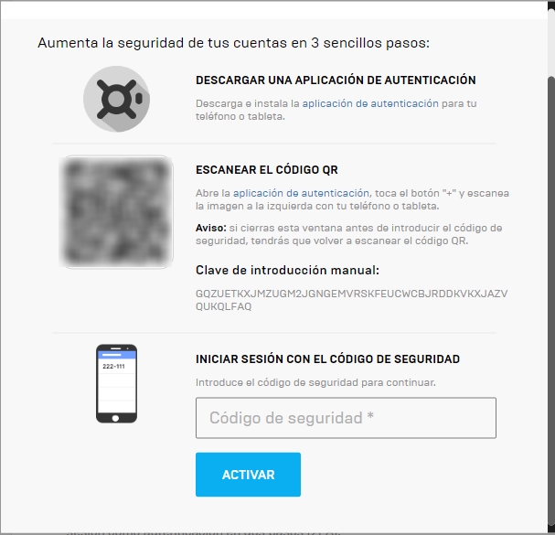 ¿Cómo "blindar" nuestra cuenta de Fornite? - fornite-proteccion-04