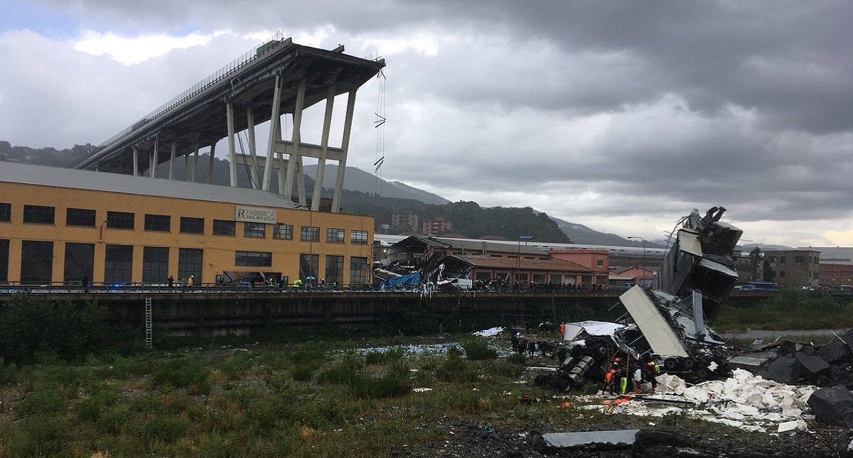 SRE lamenta muertes por derrumbe de puente en Italia