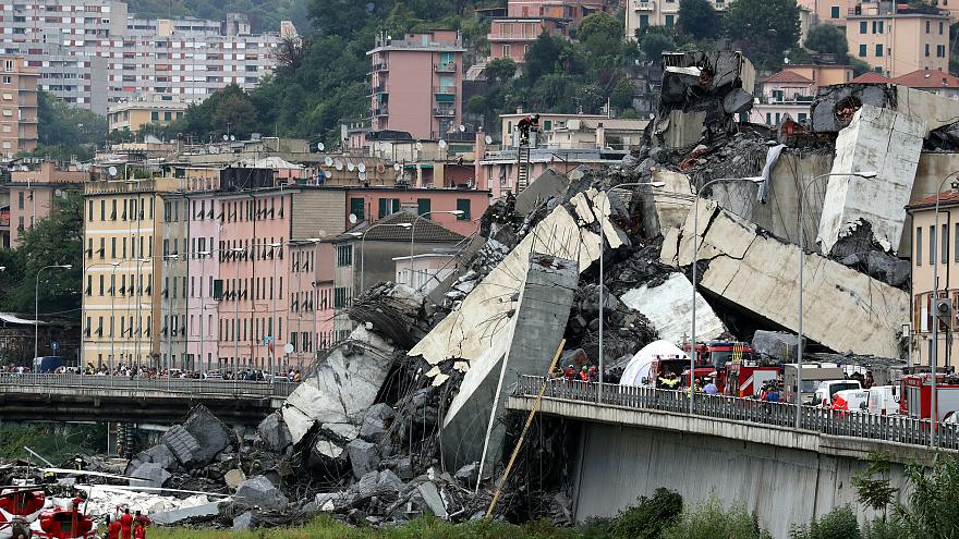 #Video Puente de Genova ya mostraba grave deterioro antes de colapsar - genovaint