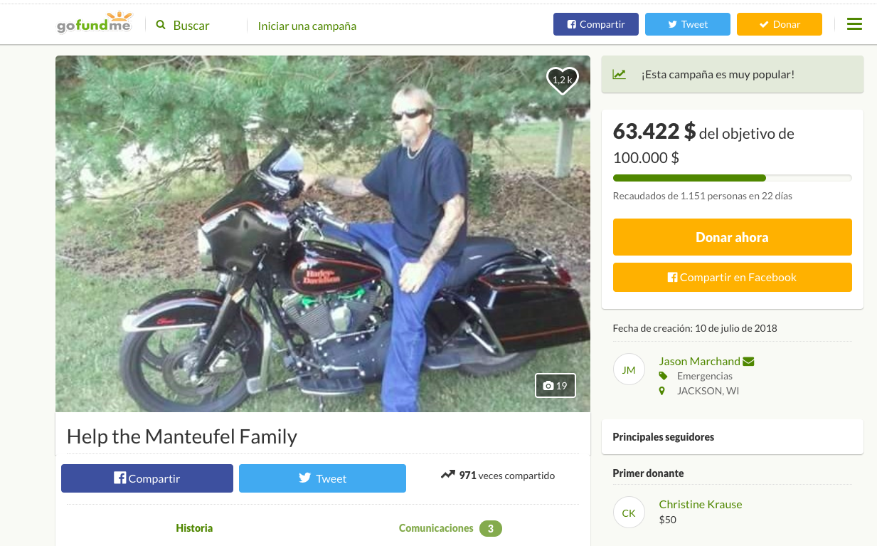 Amputan extremidades de hombre tras lamida de perro - greg-manteufel-amputaciones-piernas-perro