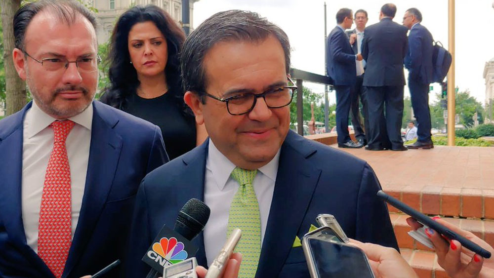 EE.UU. y México decididos a laborar en temas del TLCAN: Guajardo