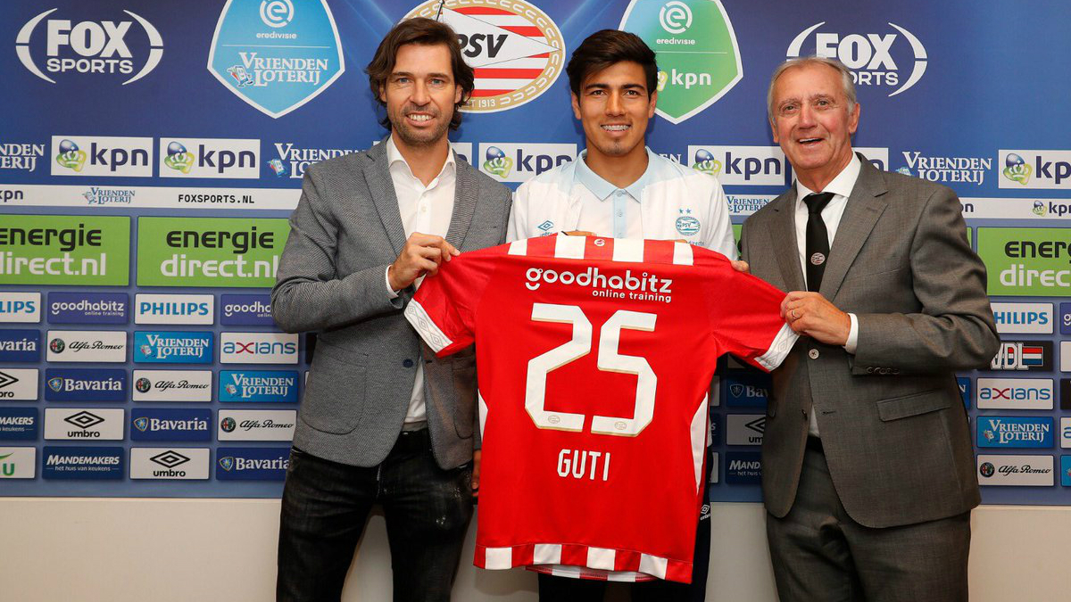 El PSV presenta a Erick Gutiérrez