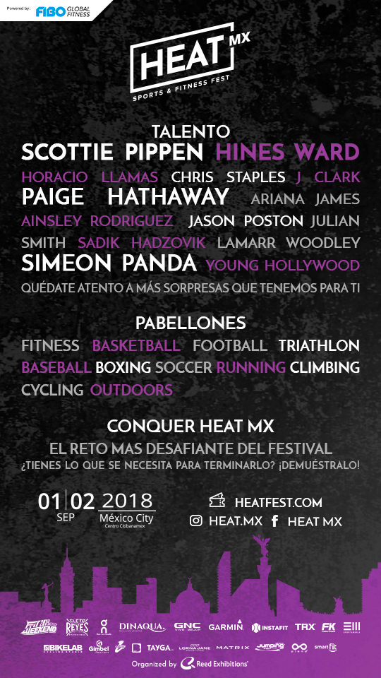 HEAT MX: El primer festival internacional de deportes y fitness basado en la experiencia - heat-mx-2