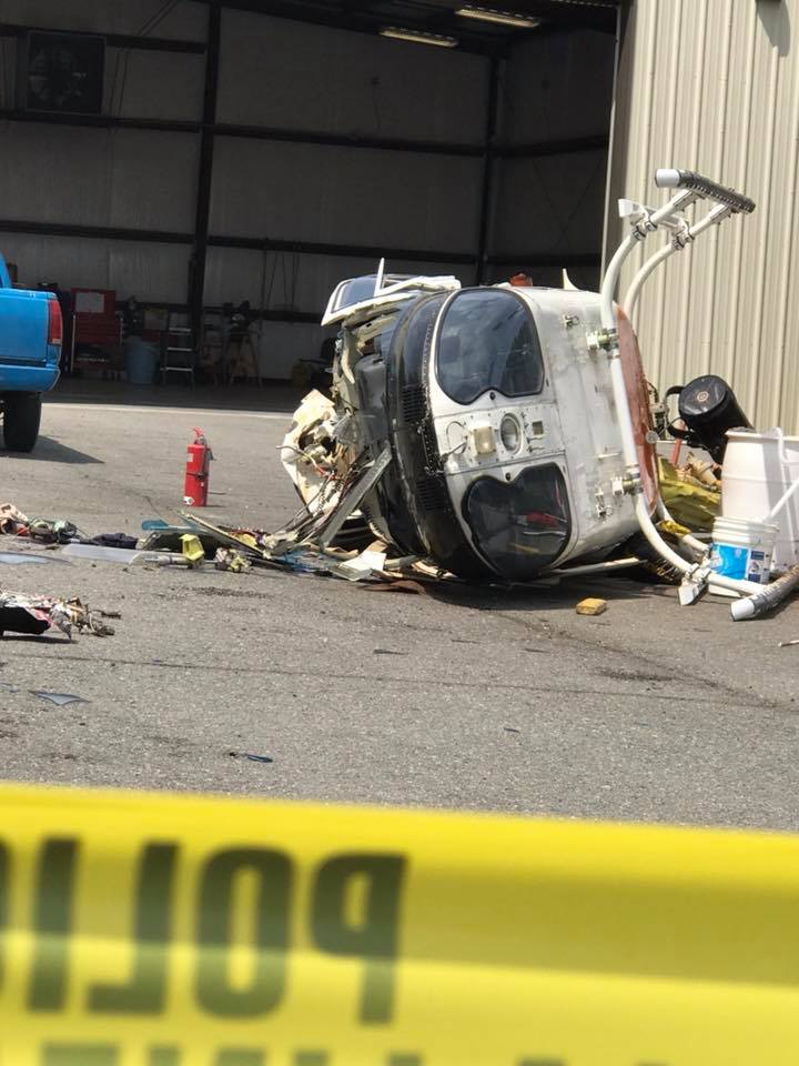 #Video Policía resulta herido tras accidente de helicóptero en Arkansas - helicoptero-little-rock-2