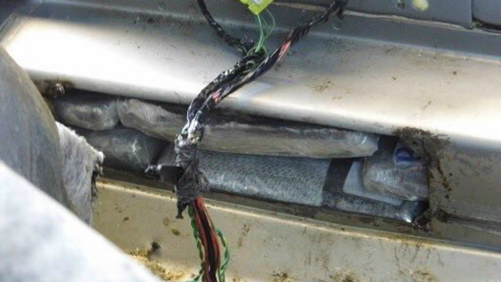 Detienen a adulto mayor con heroína en el cruce México-EE.UU.