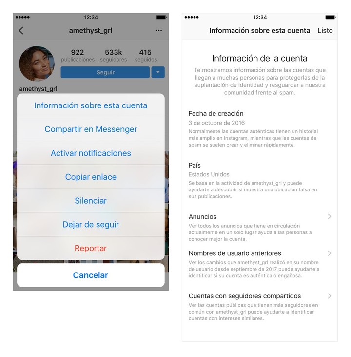 Instagram permitirá a usuarios evaluar autenticidad de cuentas - instagram-cuentas-verificacion