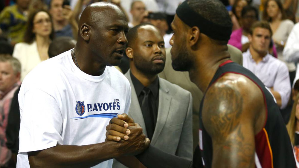 Michael Jordan apoya a LeBron James tras insultos de Trump