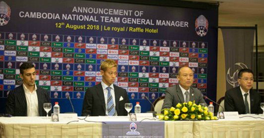 Keisuke Honda dirigirá la Selección de Camboya - keisuke-honda-camboya